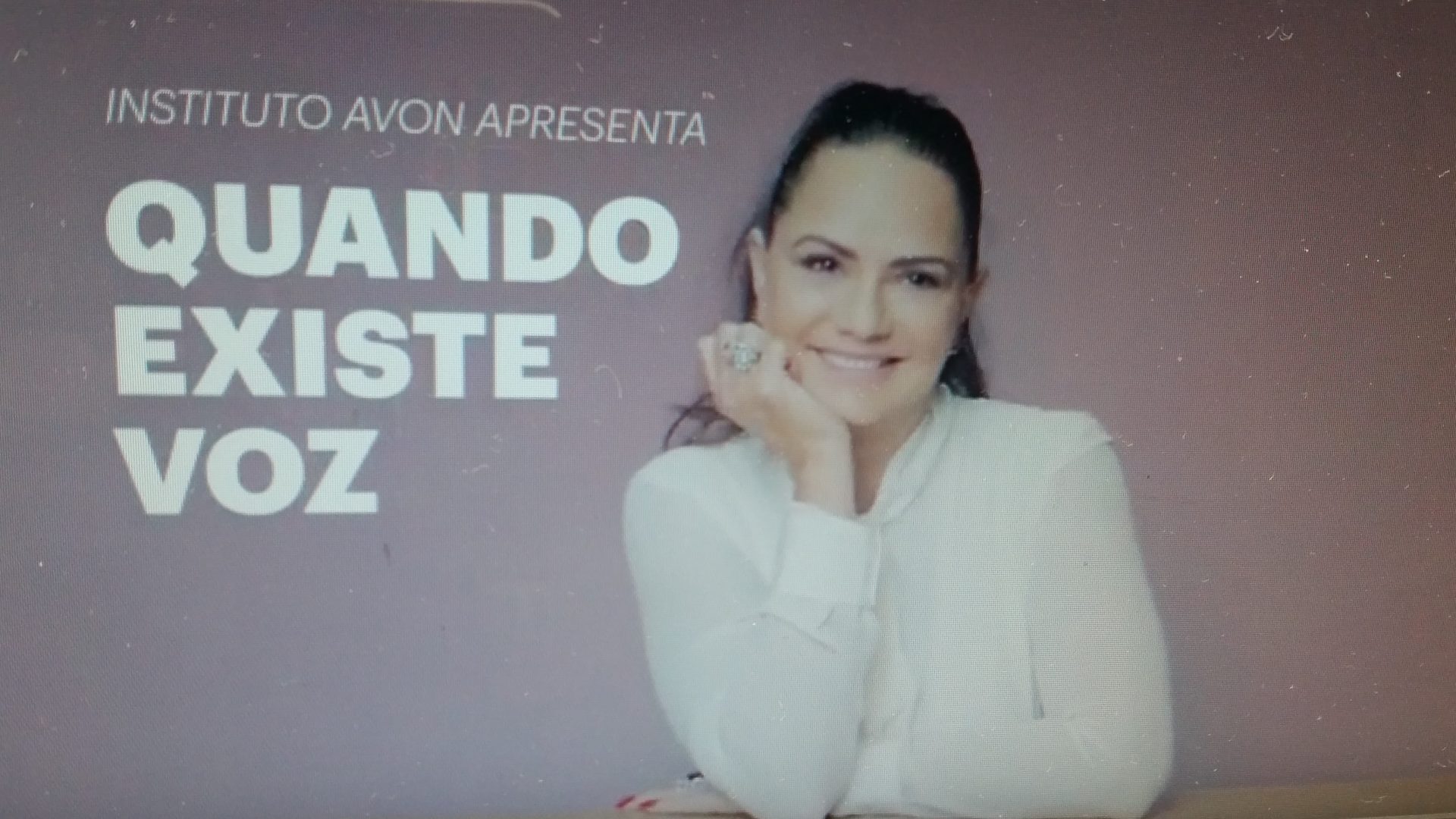 campanha Quando existe voz